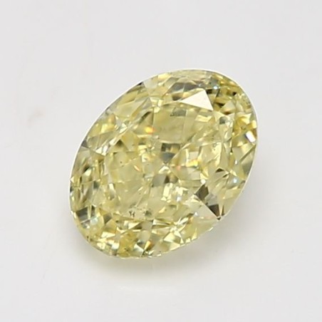 Diament o barwie fantazyjnej szlif owalny, 1.18ct, SI1, Fancy Yellow, GIA 5232708428