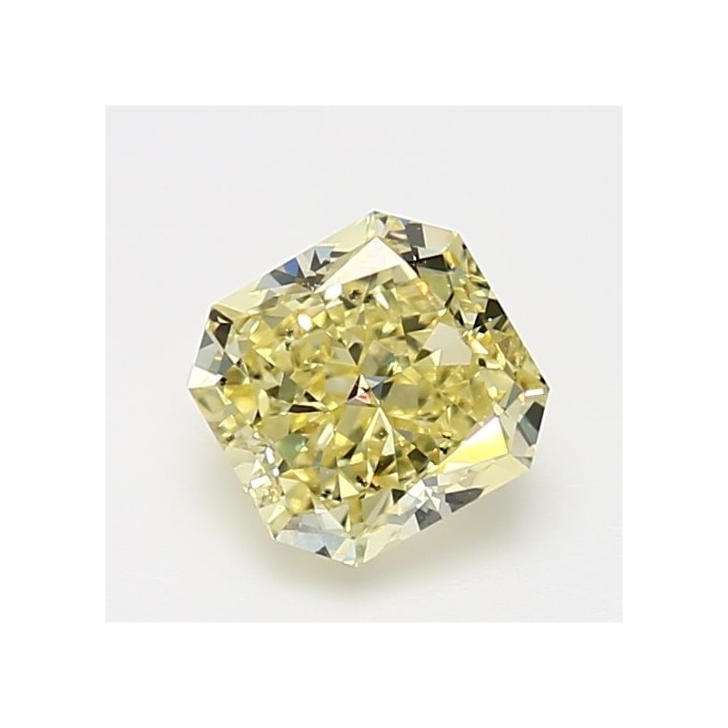 Diament o barwie fantazyjnej radiant, 1.64ct, SI2, Fancy  Yellow, GIA 7235114279