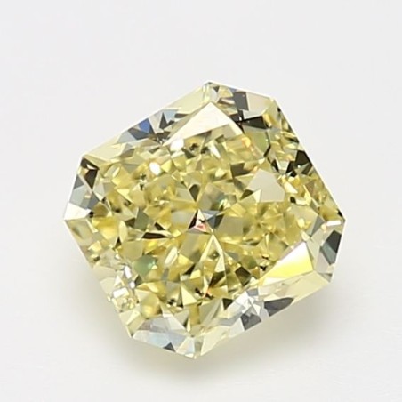 Diament o barwie fantazyjnej radiant, 1.64ct, SI2, Fancy  Yellow, GIA 7235114279