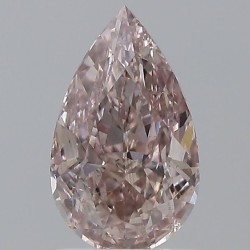 Diament o barwie fantazyjnej szlif gruszkowy, 1.01ct, SI1, Fancy Brown Pink, GIA 5231535655