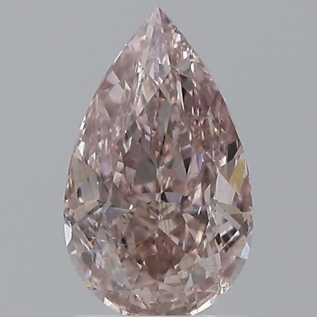 Diament o barwie fantazyjnej szlif gruszkowy, 1.01ct, SI1, Fancy Brown Pink, GIA 5231535655