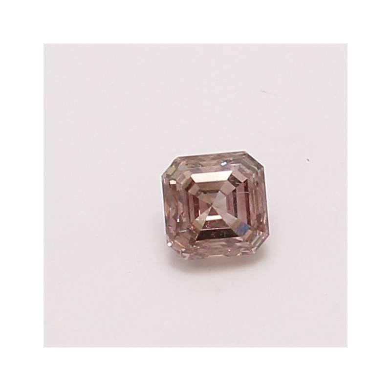 Diament o barwie fantazyjnej Asscher, 0.5ct, VS2, Fancy Dark Pinkish Brown, GIA 6213284099 Diament o barwie fantazyjnej Asscher, 0.5ct, VS2, Fancy Dark Pinkish Brown, GIA 6213284099