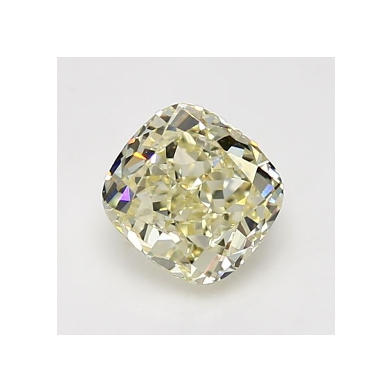 Diament o barwie fantazyjnej szlif poduszkowy brylantowy, 1.52ct, VS1, Fancy Light Yellow, GIA 1158540574 Diament o barwie fantazyjnej szlif poduszkowy brylantowy, 1.52ct, VS1, Fancy Light Yellow, GIA 1158540574