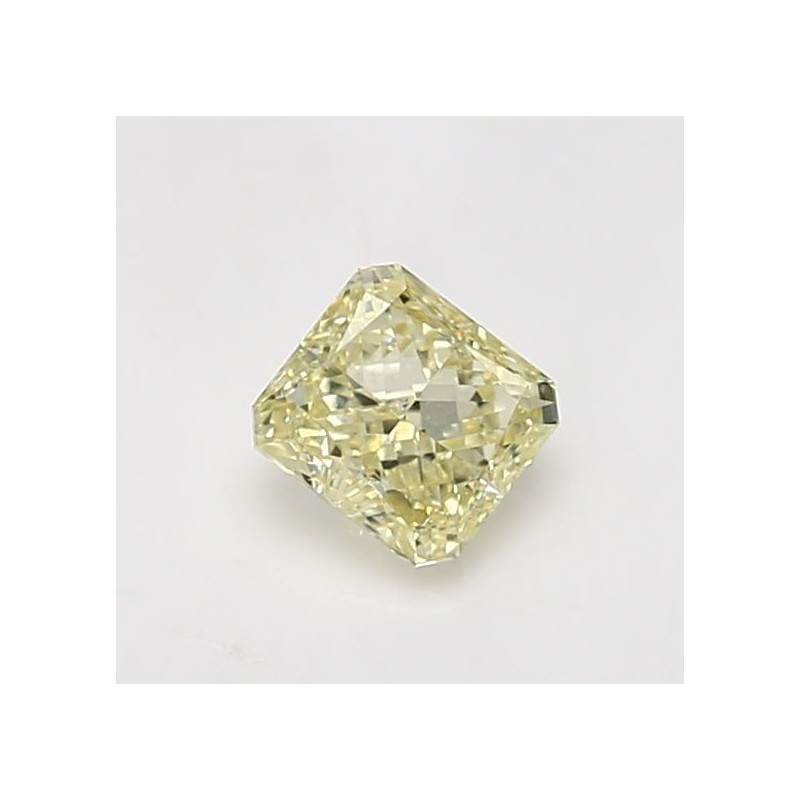 Diament o barwie fantazyjnej radiant, 0.71ct, SI1, Fancy Light Yellow, GIA 6233579548