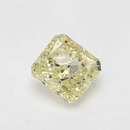 Diament o barwie fantazyjnej radiant, 0.71ct, SI1, Fancy Light Yellow, GIA 6233579548