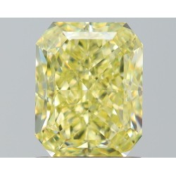 Diament o barwie fantazyjnej radiant, 1.33ct, VVS2, Fancy Light Yellow, GIA 7523199599