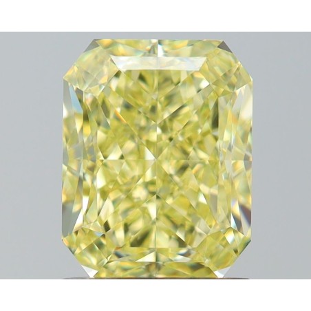Diament o barwie fantazyjnej radiant, 1.33ct, VVS2, Fancy Light Yellow, GIA 7523199599