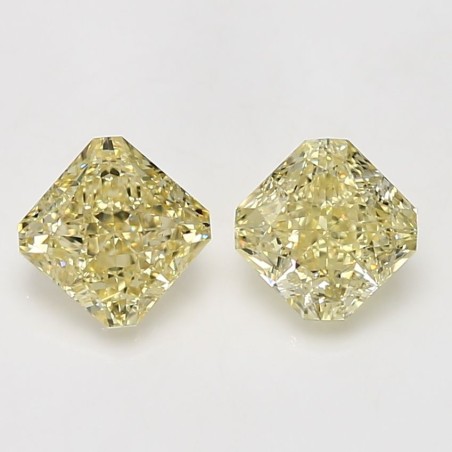Diament o barwie fantazyjnej radiant, 1.26ct, VS2, Fancy Yellow, GIA 2417206803