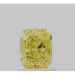 Diament o barwie fantazyjnej radiant, 1.01ct, SI1, Fancy Intense Yellow, GIA 1517390354