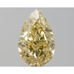 Diament o barwie fantazyjnej szlif gruszkowy, 2ct, VS2, Fancy Brownish Yellow, GIA 2527051268