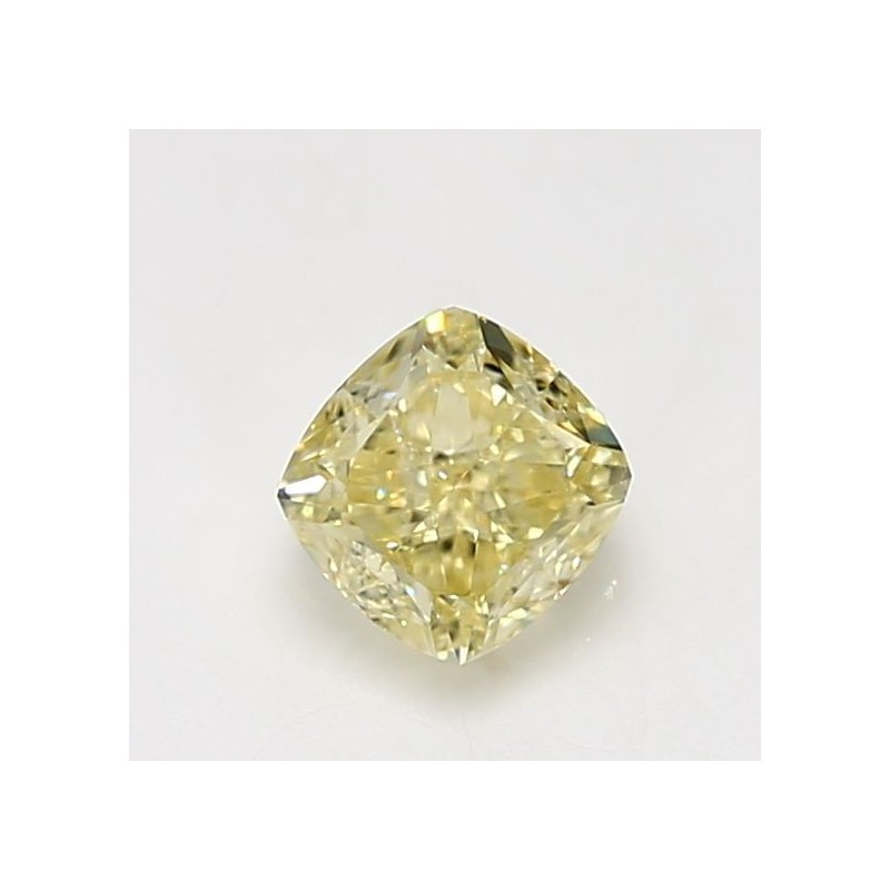 Diament o barwie fantazyjnej szlif poduszkowy brylantowy, 1.01ct, VVS1, Fancy Yellow, GIA 6485854683 Diament o barwie fantazyjnej szlif poduszkowy brylantowy, 1.01ct, VVS1, Fancy Yellow, GIA 6485854683