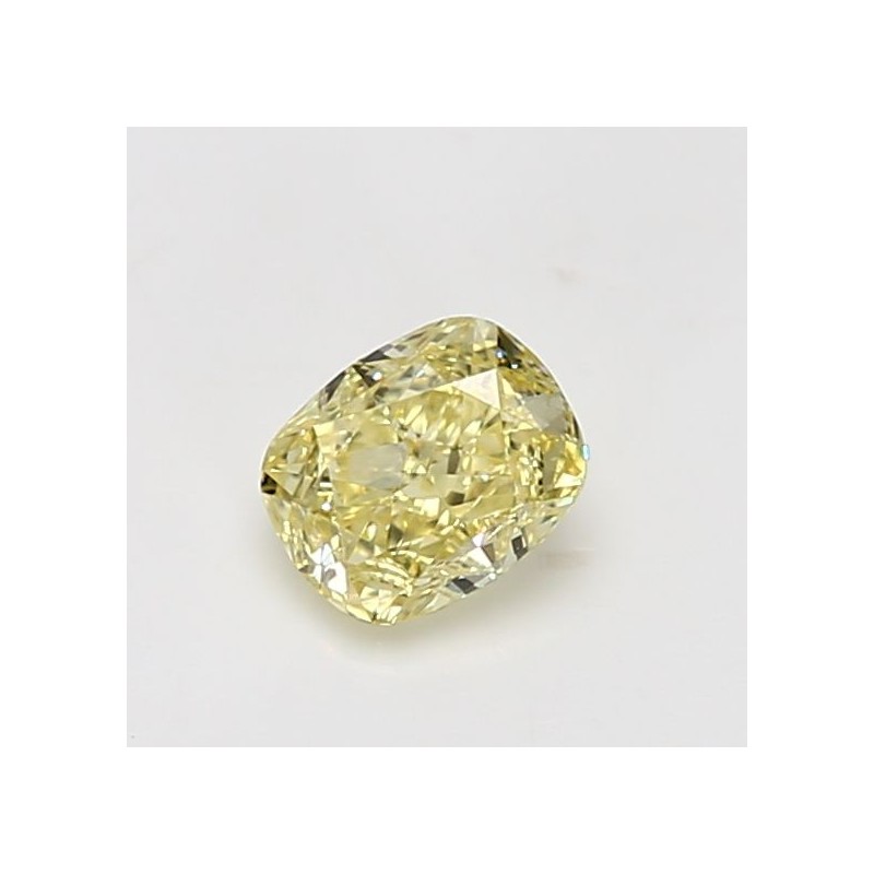 Diament o barwie fantazyjnej szlif poduszkowy brylantowy, 0.71ct, VS2, Yellow, GIA 1478123154 Diament o barwie fantazyjnej szlif poduszkowy brylantowy, 0.71ct, VS2, Yellow, GIA 1478123154