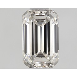 Diament szlif szmaragdowy, 0.7ct, VS2, G, GIA 1538736513