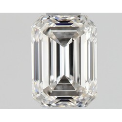Diament szlif szmaragdowy, 0.6ct, VVS1, H, GIA 1527050515