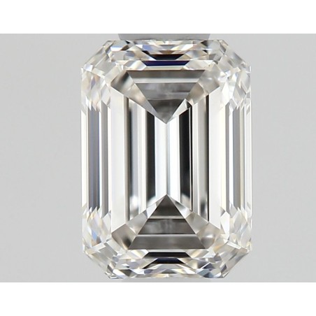 Diament szlif szmaragdowy, 0.6ct, VVS1, H, GIA 1527050515