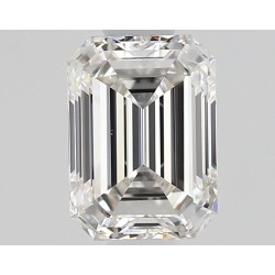 Diament szlif szmaragdowy, 0.71ct, VS1, H, GIA 6535571068