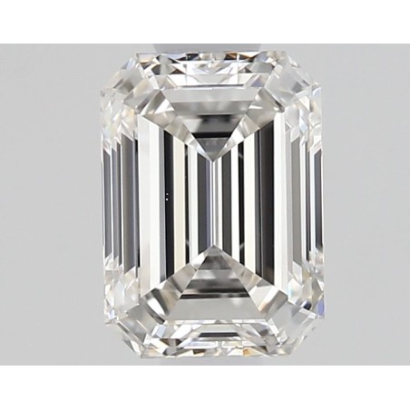 Diament szlif szmaragdowy, 0.71ct, VS1, H, GIA 6535571068