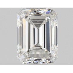 Diament szlif szmaragdowy, 0.7ct, VS2, F, GIA 1538358493