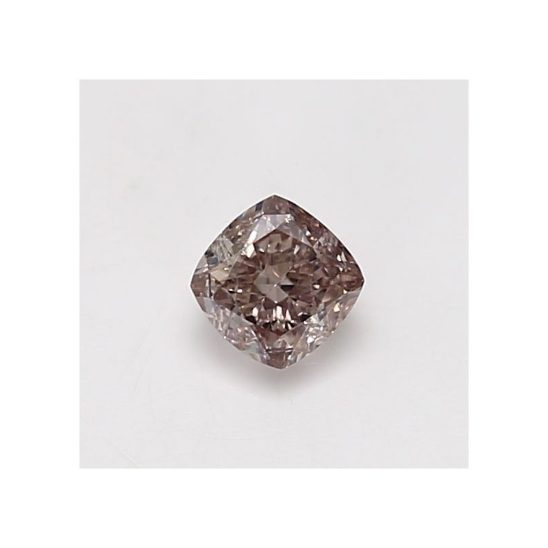 Diament o barwie fantazyjnej szlif poduszkowy brylantowy, 0.51ct, SI2, Fancy Light Pinkish Brown, GIA 6492177436 Diament o barwie fantazyjnej szlif poduszkowy brylantowy, 0.51ct, SI2, Fancy Light Pinkish Brown, GIA 6492177436