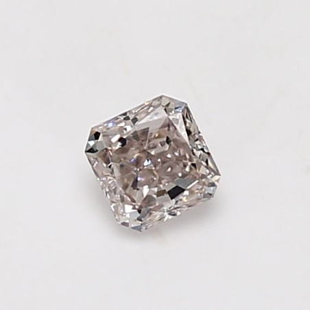 Diament o barwie fantazyjnej radiant, 0.43ct, VS2, Light Pinkish Brown, GIA 2235509597