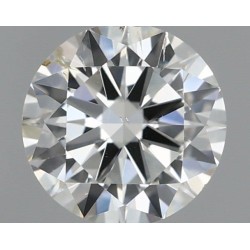 Diament szlif okrągły, 0.5ct, SI2, H, IGI 734508843
