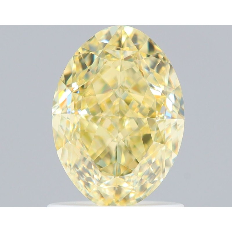 Diament o barwie fantazyjnej szlif owalny, 1.5ct, VS1, Fancy Yellow, GIA 5493259356 Diament o barwie fantazyjnej szlif owalny, 1.5ct, VS1, Fancy Yellow, GIA 5493259356