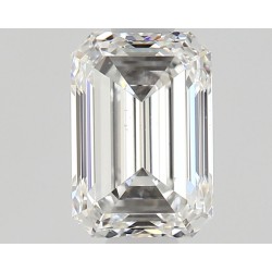 Diament szlif szmaragdowy, 0.7ct, VS2, F, GIA 1537140688