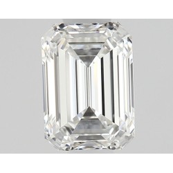 Diament szlif szmaragdowy, 0.6ct, VVS1, F, GIA 6531563869