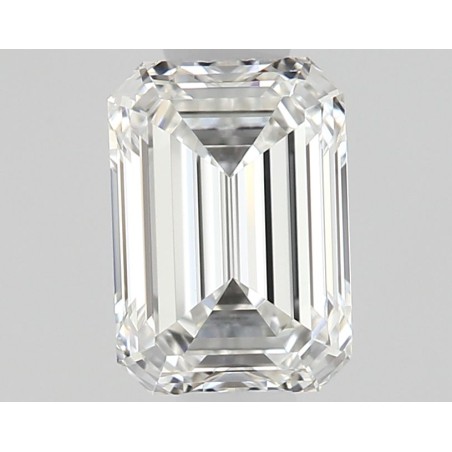 Diament szlif szmaragdowy, 0.6ct, VVS1, F, GIA 6531563869