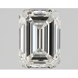 Diament szlif szmaragdowy, 0.7ct, VVS2, H, GIA 2537251392