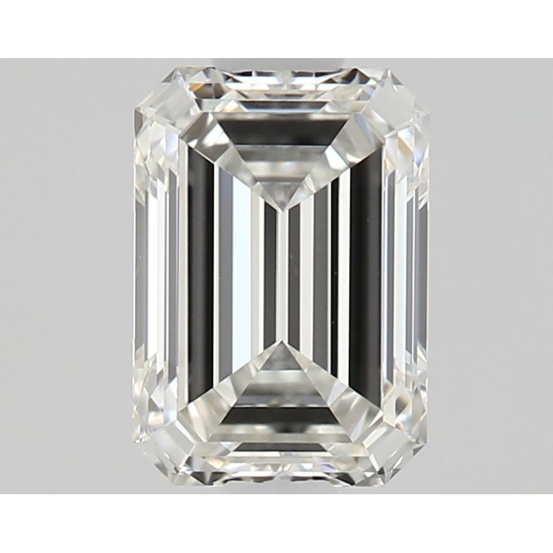 Diament szlif szmaragdowy, 0.7ct, VVS2, H, GIA 2537251392