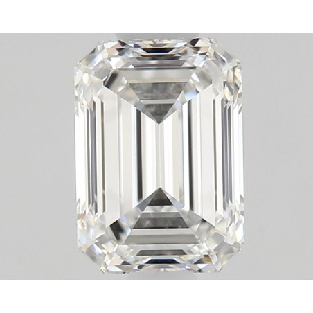Diament szlif szmaragdowy, 0.76ct, VVS2, F, GIA 6233709758