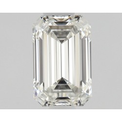 Diament szlif szmaragdowy, 0.7ct, VVS2, H, GIA 2537491707