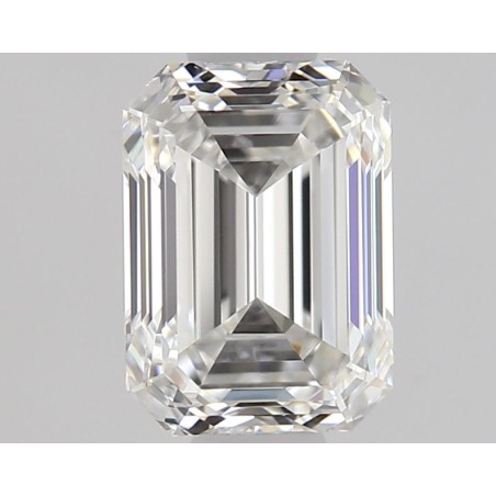 Diament szlif szmaragdowy, 0.77ct, VS1, F, GIA 6535731353