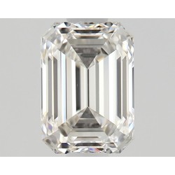 Diament szlif szmaragdowy, 0.7ct, VS1, G, GIA 7538153156