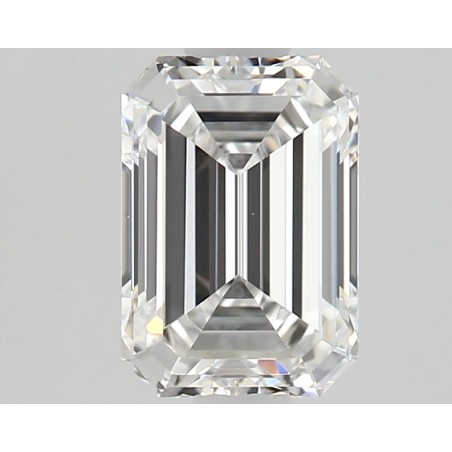 Diament szlif szmaragdowy, 0.71ct, VVS2, F, GIA 7536181569