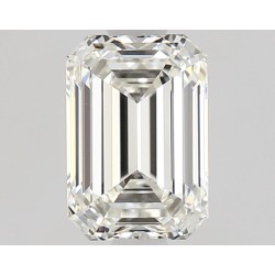 Diament szlif szmaragdowy, 0.71ct, VVS2, H, GIA 6515853309