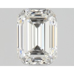 Diament szlif szmaragdowy, 0.7ct, VVS2, F, GIA 2538018403