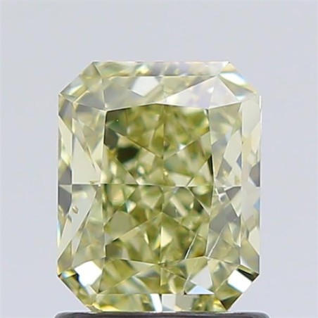 Diament o barwie fantazyjnej radiant, 1.5ct, SI2, Fancy Brownish Greenish Yellow, GIA 7398034775