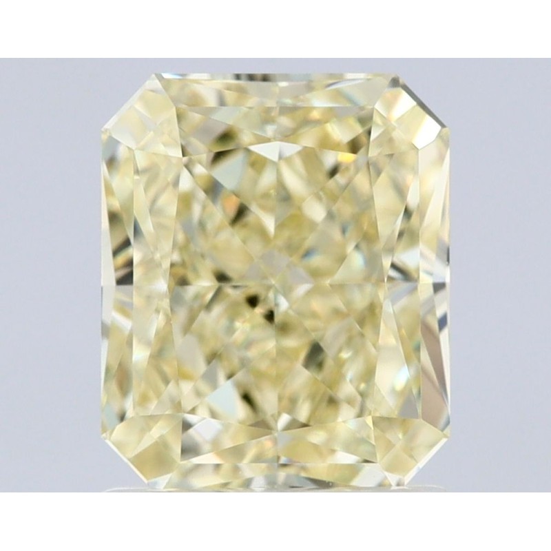 Diament o barwie fantazyjnej radiant, 1.5ct, VVS1, Fancy Light Yellow, GIA 2235552255 Diament o barwie fantazyjnej radiant, 1.5ct, VVS1, Fancy Light Yellow, GIA 2235552255