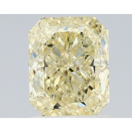 Diament o barwie fantazyjnej radiant, 1.5ct, VS1, Fancy Light Yellow, GIA 2517604770