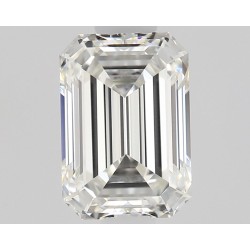 Diament szlif szmaragdowy, 0.61ct, VS2, H, GIA 7533285715