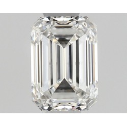 Diament szlif szmaragdowy, 0.6ct, VS2, F, GIA 6532689129