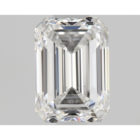 Diament szlif szmaragdowy, 0.63ct, VS2, E, GIA 7536689105