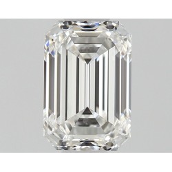 Diament szlif szmaragdowy, 0.61ct, VS1, F, GIA 5523323721