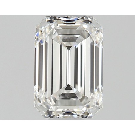 Diament szlif szmaragdowy, 0.61ct, VS1, F, GIA 5523323721