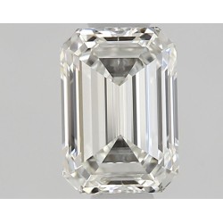 Diament szlif szmaragdowy, 0.6ct, SI1, H, GIA 6532736503