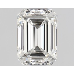 Diament szlif szmaragdowy, 0.53ct, VVS1, F, GIA 7523006706