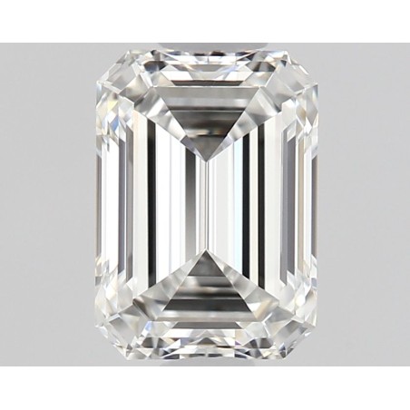 Diament szlif szmaragdowy, 0.53ct, VVS1, F, GIA 7523006706
