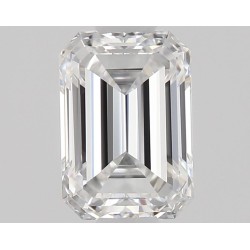 Diament szlif szmaragdowy, 0.5ct, VVS1, E, GIA 6535622759